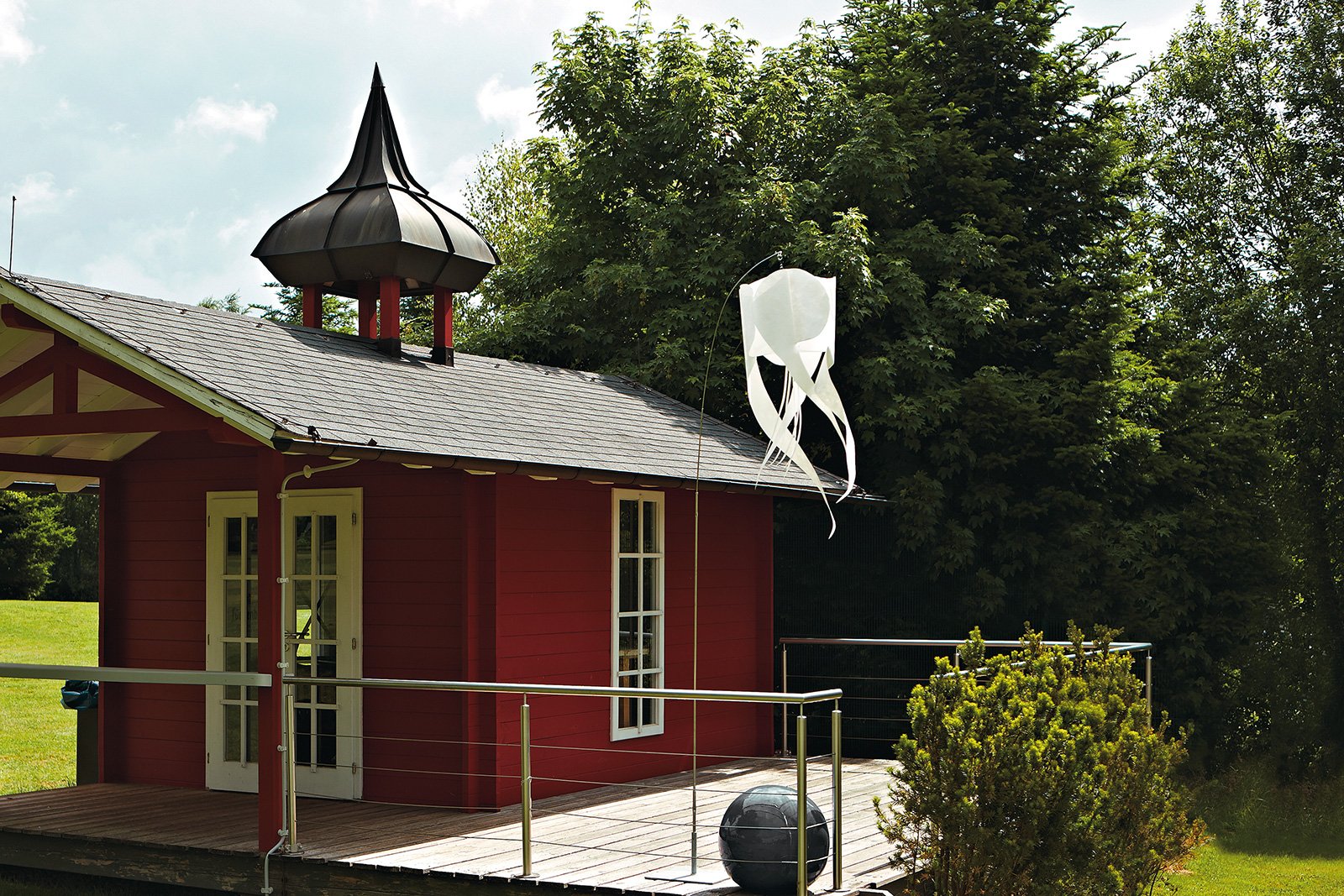 Windspiel Terasse